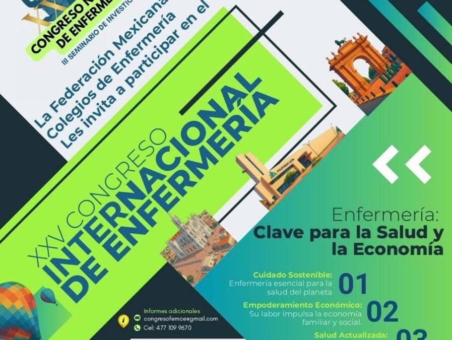 XXV Congreso Internacional de Enfermería: Liderazgo, cuidado y hospitalidad en León